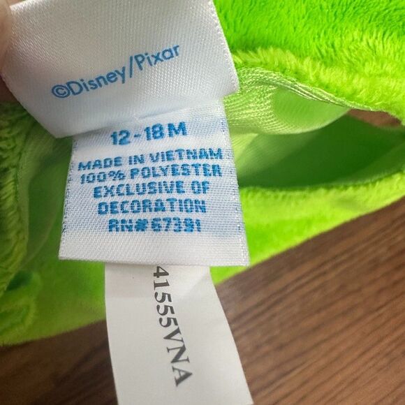 Monster Inc Mike Wazowski Halloween Costume Infant Baby 12-18 Months Disney - Picture 3 of 7